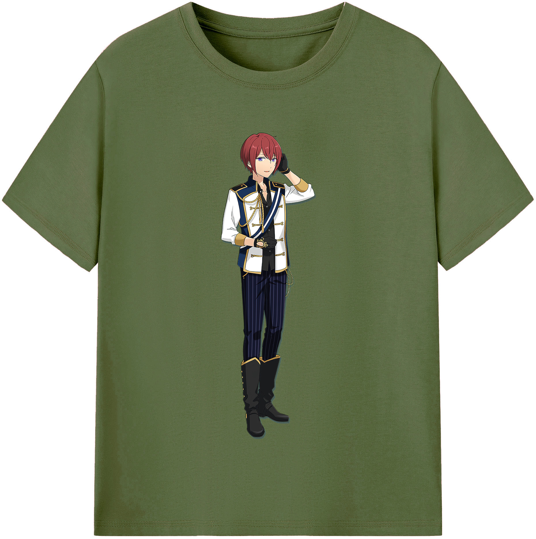 （画像用） あんさんぶるスターズ! Ensemble Stars 綿100％半袖Tシャツ（フロントプリント）